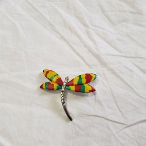 Dragonfly brooch